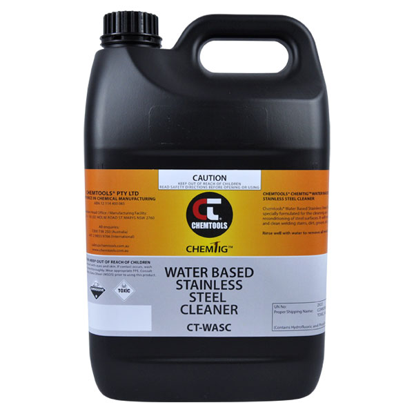 CHEMTOOLS WATER BASED ALUMINIUM & STAINLESS STEEL CLEANER - 5L